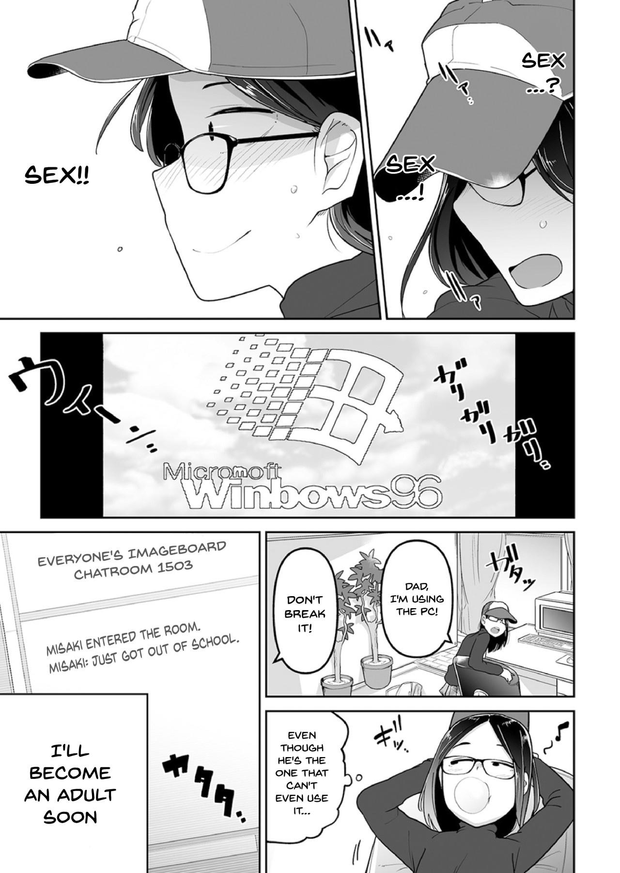Hentai Manga Comic-The Loli In Glasses' Training Lesson!! ~Force Fucking a Timid Glasses Wearing Loli With My Big Cock~-Chapter 6-3